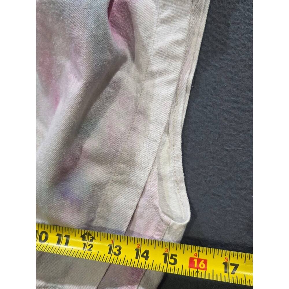 Isabel Marant Etoile Sleeveless voile Tie-Dye Denim Top Size S A010611 - Picture 3 of 7
